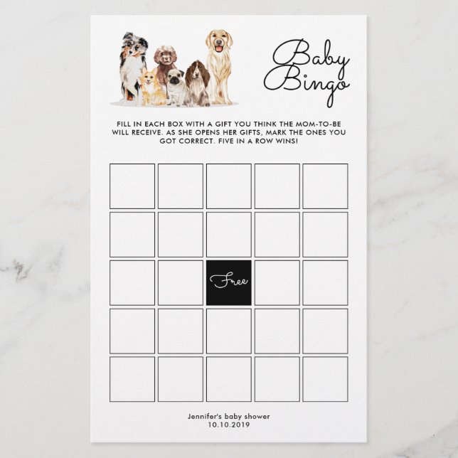Cachorro Bingo (Frente)