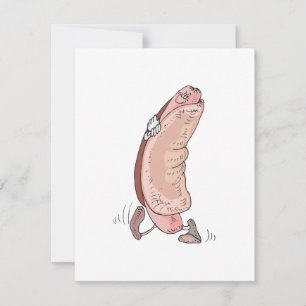 Cachorro-bobo no personagem de desenho animado de 
