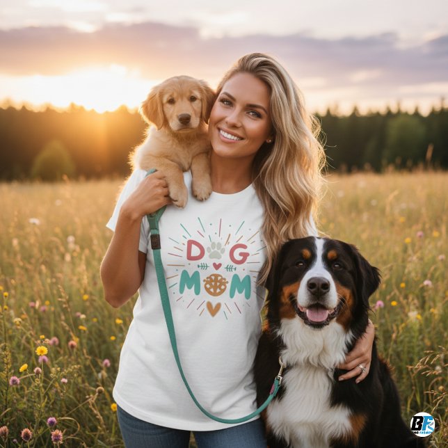 Cachorro Bonito Mãe Cita Camisa T (Criador carregado)