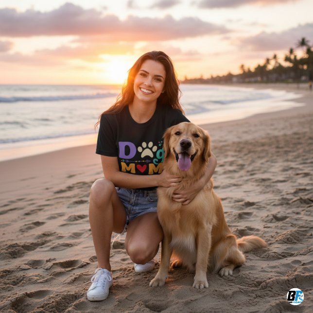Cachorro Bonito Mãe Cita Camisa T (Criador carregado)