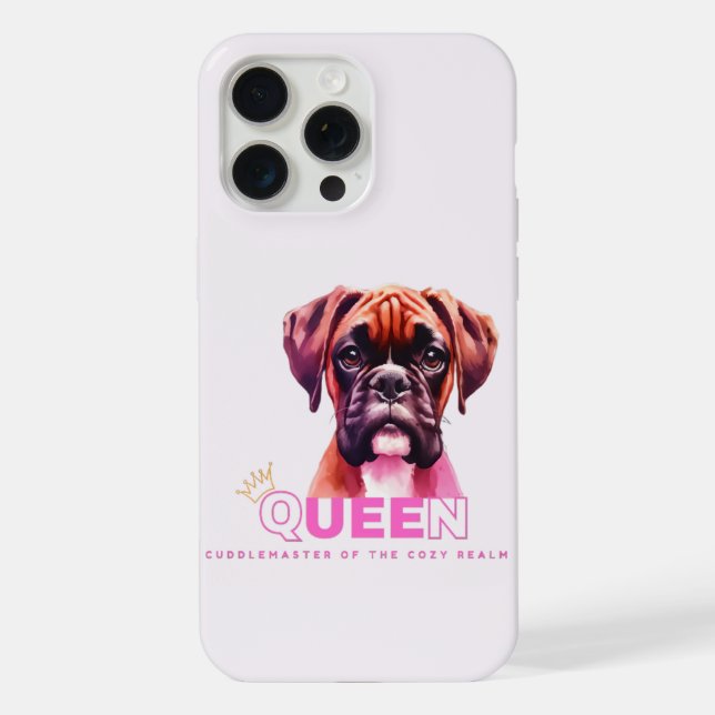 Cachorro Boxer: Rainha Mestre dos Abraços (Verso)