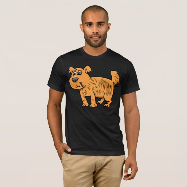 Cachorro Cachorro Cachorro Pet Animal Mens T-Shirt (Frente Completa)