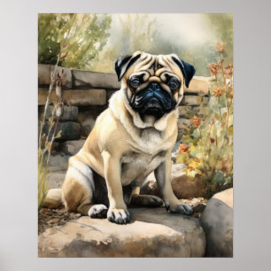 Cachorro Cachorro Impressão Poster