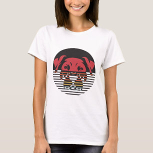 Cachorro Camisa Que Adoro Cachorros Papão Imprime