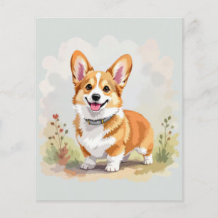 Cachorro Corgi Galês Pembroke Vermelho Fofo