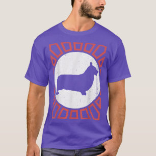Cachorro Corgi Retro Vintage T-Shirt Copy