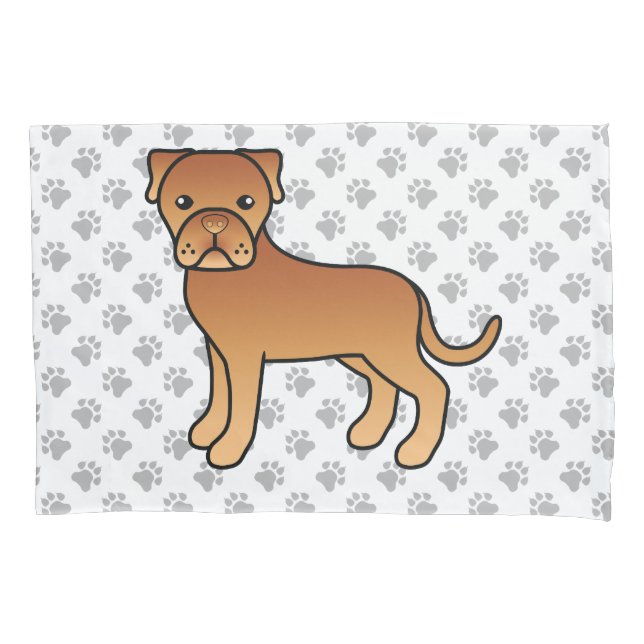 Cachorro Cute Cartoon Dogue De Bordeaux (Frente)
