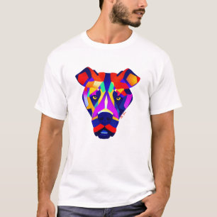 Cachorro de Alexandre, camiseta branca