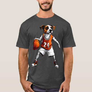 Cachorro de basquete T-Shirt