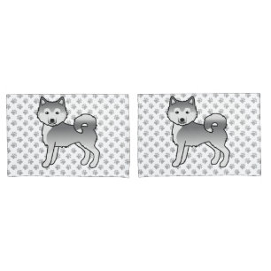 Cachorro de Cartoon Malamute Silver Alaskan