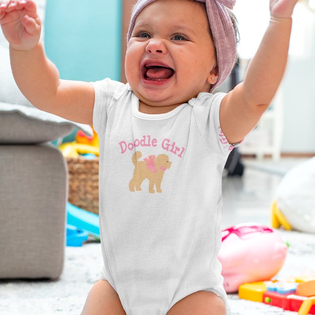 Cachorro de Crianças Personalizado T-Shirt (Personalize this one piece body suit with your name or message)