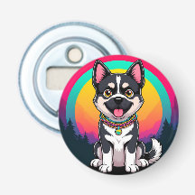 Cachorro de Desenho Animado Divertido