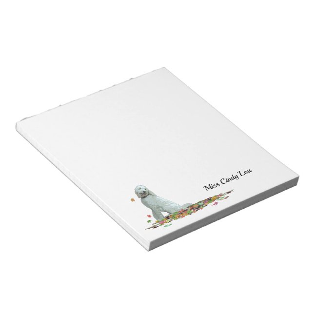 Cachorro De Dólar Deixa O Bloco De Notas (Inclinado)