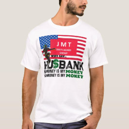 CACHORRO DE ESTIMAÇÃO. SEU DINHEIRO É MEU Camiseta