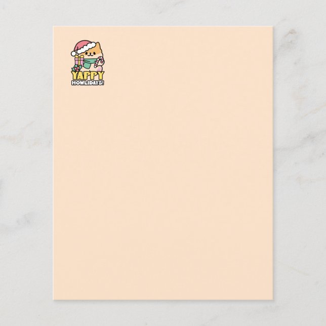 Cachorro de Natal Bonito - Erradias de Yappy (Frente)