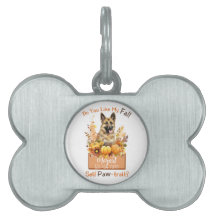 Cachorro de outono personalizável