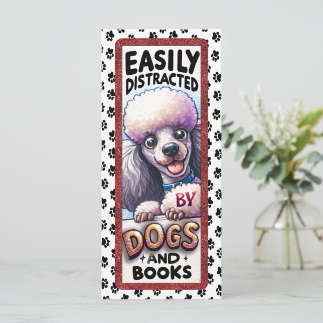 Cachorro de Poodle (Em pé/Frente)