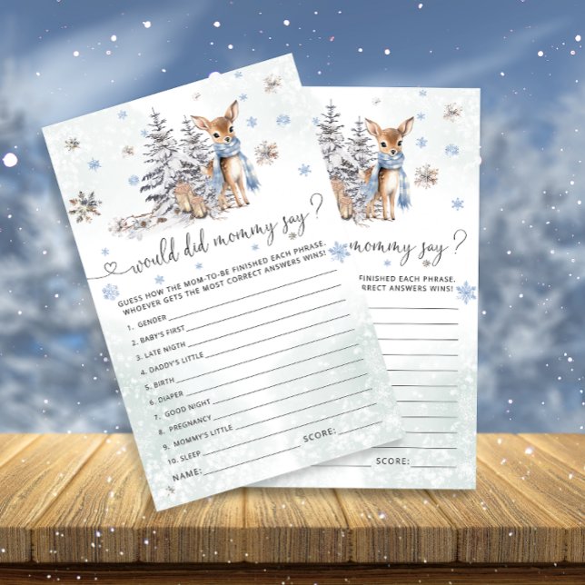 Cachorro De Veado Que Mamães Dizem Jogo De Chá de  (Criador carregado)