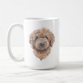 Cachorro do ouro - Caneca clássica, 15 oz