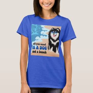 CACHORRO E BEAC Lapphund Finlandeses camisa todos