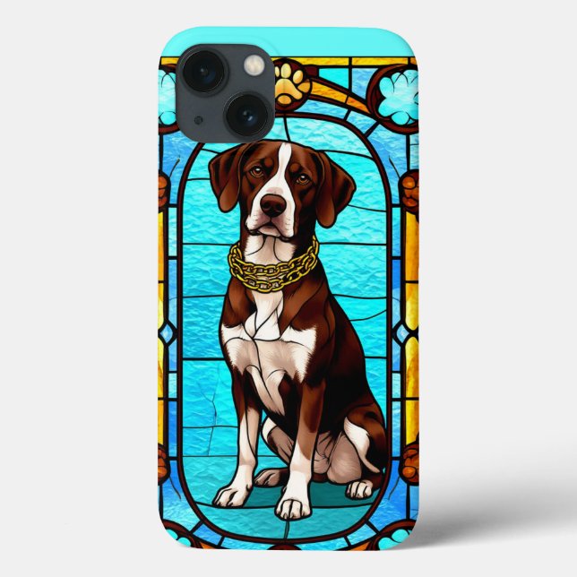 Cachorro em Cores Vibrantes e Detalhes (Verso)