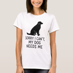 Cachorro Engraçado Lover T-Shirt - Meu Cachorro Pr