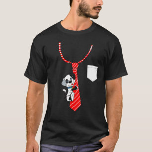 Cachorro Engraçado Subindo Em Camisetas Gráficas D