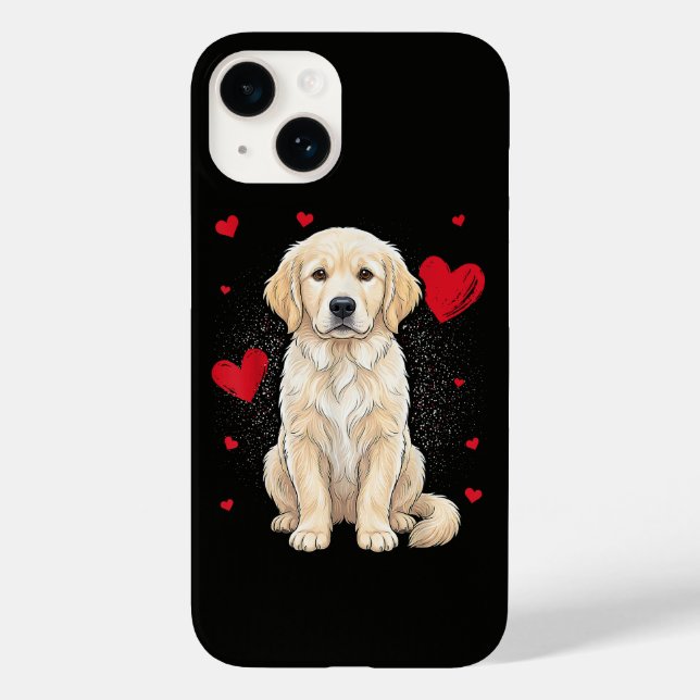 Cachorro Golden Retriever Inglês Fofo Creme (Verso)