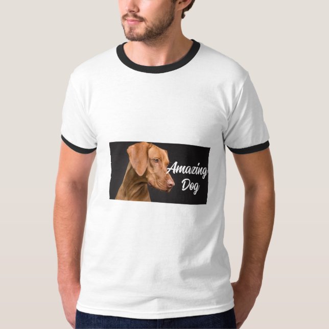 Cachorro Incrível De Camisa T (Frente)