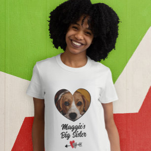 Cachorro-irmã personalizado T-Shirt