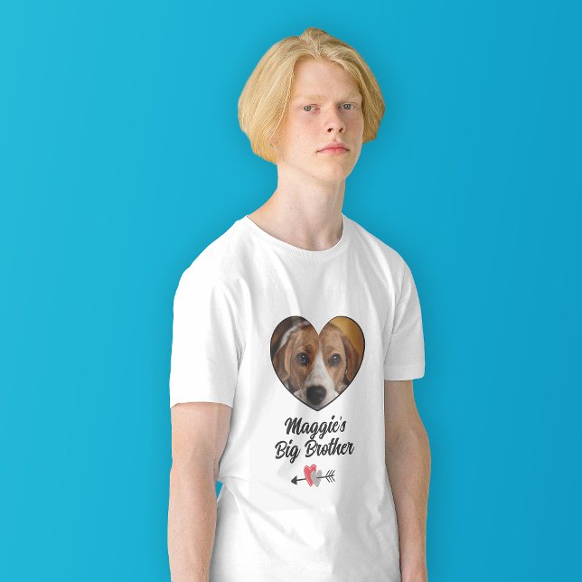 Cachorro-irmão personalizado T-Shirt (Criador carregado)