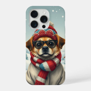 Cachorro legal em pré-disquete, vestido e chapéu d