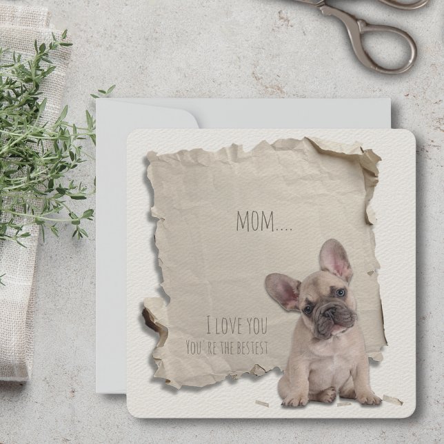 Cachorro Mãe Dia de as mães Personalizada Eu Te Am (Mothers Day is a great time to show mom how special she is, but any day is a day to say I love you!)