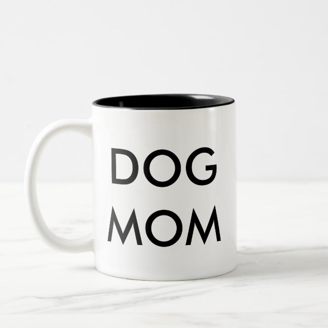 Cachorro Mãe | humor engraçado caneca de piada (Esquerda)