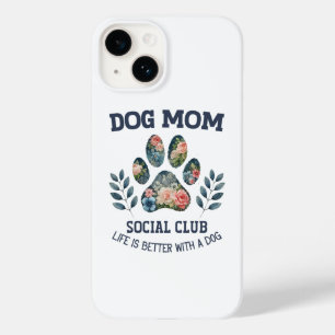 Cachorro Mãe Paw Floral