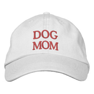 Cachorro Mãe, rosa quente, Boné bordado de beise