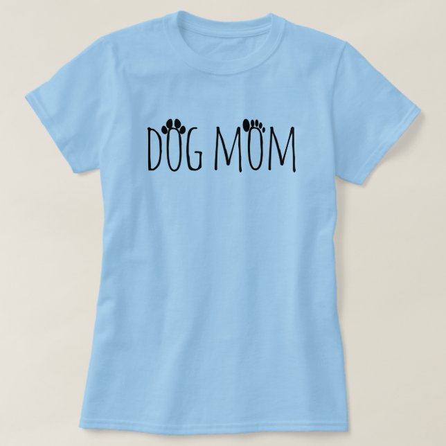 Cachorro Mãe Sobre T-Shirt (Frente do Design)