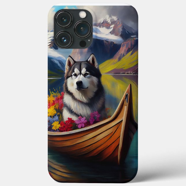 Cachorro Malamute do Alasca em Paddle: Uma Aventur (Verso)