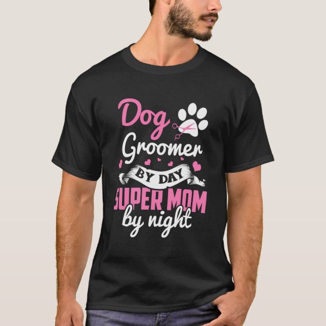 Cachorro Mamãe Camisa Mãe Cachorro Fazendo Present (Frente)