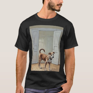 Cachorro Na Porta Da Camisa T