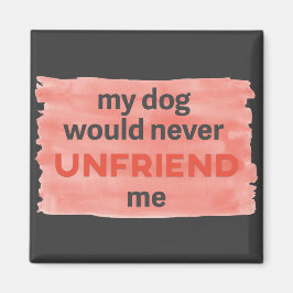 Cachorro não me desamarrará o íman de pincel de aq