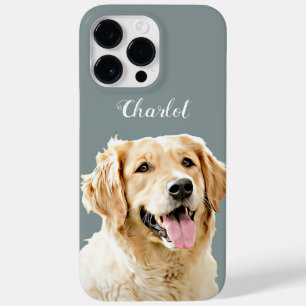 Cachorro Personalizado de Retriever de Ouro Desenh