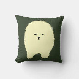 Cachorro, Pomerânia Fofo, Almofada de desenho de a