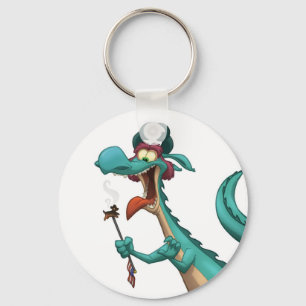 Cachorro quente num Chaveiro de palito