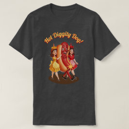 Cachorro Quente! Vintage Hot Dog T-Shirt