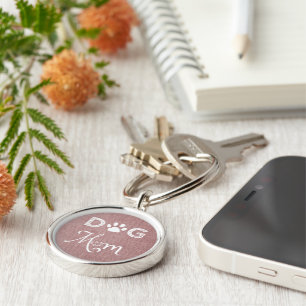 Cachorro Rosa Cachorro Mãe Chaveiro