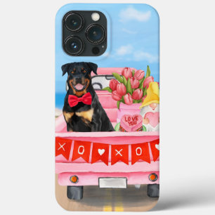 Cachorro Rottweiler Dia dos Namorados Caminhão Cor