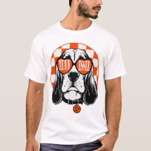 Cachorro Tennessee Hound Laranja Branco Rocky Top