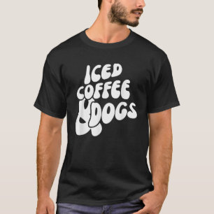 Cachorros De Café Engraçados Camisetas Gráficas En