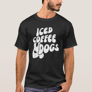 Cachorros De Café Engraçados Camisetas Gráficas En